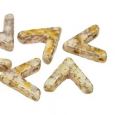 10 Pack Czech AVA Beads White Lila Gold Lustre 03000 15695 10 Pack Czech AVA Beads White Lila Gold Lustre 03000 15695