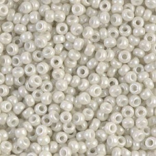 10 grams Size 8 Miyuki Seed Beads Opaque Limestone Lustre 600