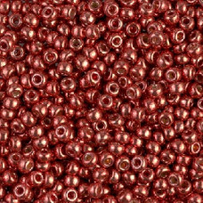 10 grams Size 8 Miyuki Seed Beads Duracoat Galv Berry 4208