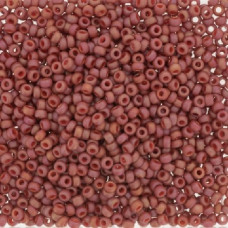10 grams Size 8 Miyuki Seed Beads Fr Op Glaze Rbow Cardinal 4695