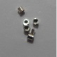 Sterling Silver 1x1 mm Crimp Tubes 50 pack Sterling Silver 1x1 mm Crimp Tubes 50 pack
