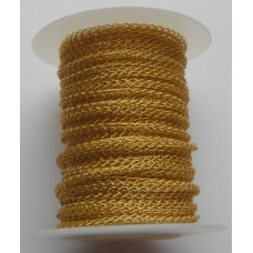 3 needle 1.5 mm diameter  Brassy Gold  Price Per 10cm