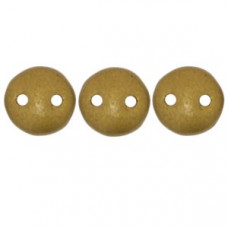 CzechMates Lentils 50 pack Matte Metallic Goldenrod K0173