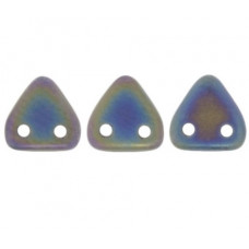 CzechMates Triangles 10 grams Matte Iris Green 21155