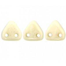 CzechMates Triangles 10 grams Opaque Lustred Champagne P14413