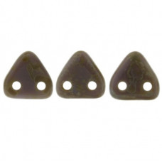 CzechMates Triangles 10 grams Opaque Amethyst Picasso T23030