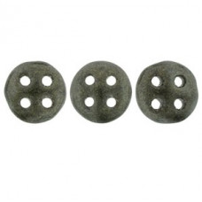 CzechMates QuadraLentils 10g Metallic Suede Dark Green 79082
