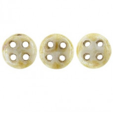 CzechMates QuadraLentils 10g Opaque Lustred Picasso P65401