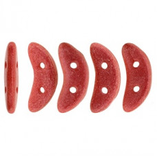 CzechMates Crescents 10 grams Metallic Suede Guava S13C93200