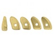 10g CzechMate Prongs Matte Metallic Flax K0171