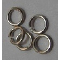 6mm Heavyweight Sterling Silver Jump Rings 20 pack