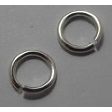 9mm Heavyweight Sterling Silver Jump Rings 10 pack