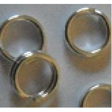5mm Sterling Silver Split Rings 20 pack