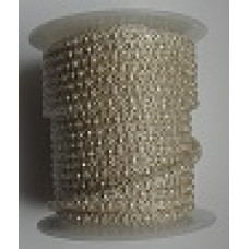 Silver wire over 2mm Silver Plated bead chain Price per 10cm