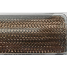 A 9 inch length of 5000 Series WireKnitZ Gunmetal