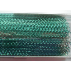 A 9 inch length of 5000 Series WireKnitZ Dark Cyan