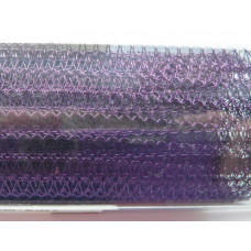 A 9 inch length of 5000 Series WireKnitZ Dark Purple