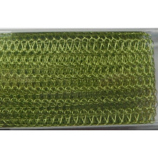A 9 inch length of 5000 Series WireKnitZ Chartreuse