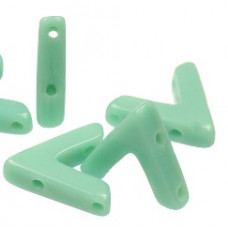 10 Pack Czech AVA Beads Jade 63130