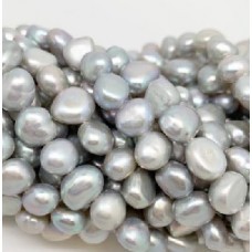 37cm strand 7-8mm Grey Baroque Pearls
