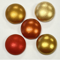 10 pack 8mm Cabochon par Puca Mix 4