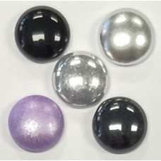 10 pack 8mm Cabochon par Puca Mix 6