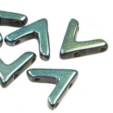 10 Pack Czech AVA Beads Jet AB Full 23980 28703