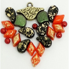 Aosa Earring kit Antique Brass