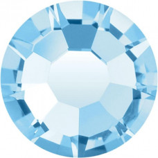 18 mm Asfour 717 Crown Stone Aquamarine Foiled