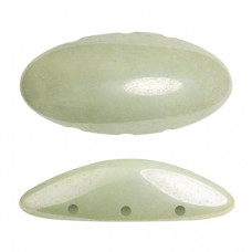 Athos 3 20x10mm Opaque Lt Green Ceramic Look 03000 14457 per bead Athos 3 20x10mm Opaque Lt Green Ceramic Look 03000 14457 per bead