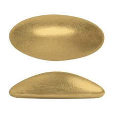 Athos 20x10mm Cabochon Light Gold Matte 00030 01710