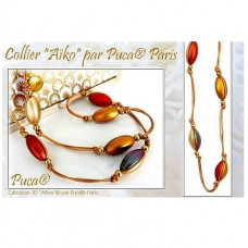 Free Pattern - Aiko Necklace