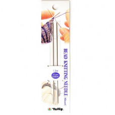 1 Pair Tulip Bead Knitting Needles (short)