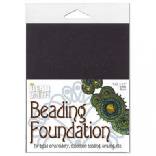 1 sheet 4.5 x 5.25 inch Beading Foundation Black