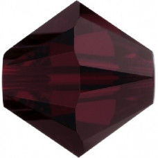 50 pack 4mm 5301 Swarovski Bicone Garnet