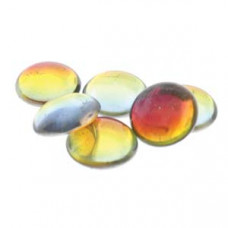 18 mm Round Cabochon Backlit Tequila 00030 28002