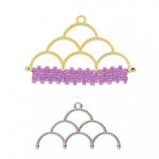 Cymbal Elements Skaloti 4 Delica Ending A Silver Plate 2 pack