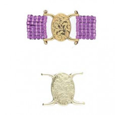 Cymbal Elements Vouves Delica Connector A Brass Plate