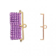 Cymbal Elements Topolia 3 Delica Ending Rose Gold Plate 2 pack