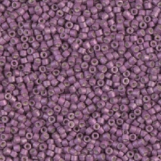 5 grams Size 11 Miyuki Delica Galvanised Matte Magenta DB1173