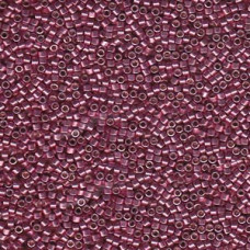 5 grams Size 11 Miyuki Delica Duracoat Galv Dusty Orchid DB1848