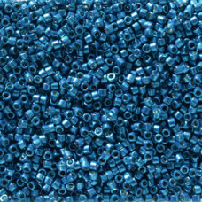 5 grams Size 11 Miyuki Delica Duracoat Galv Dk Capri Blue DB2514 5 grams Size 11 Miyuki Delica Duracoat Galv Dk Capri Blue DB2514