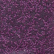 5 grams Size 11 Miyuki Delica Lined Pale Blue Magenta DB281