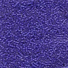 5 grams Size 11 Miyuki Delica Matte Metallic Sapphire DB361