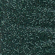 5 grams Size 11 Miyuki Delica Silver Lined Teal DB607