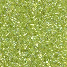 5 grams Size 15 Miyuki Delica Trans Chartreuse AB DBS174
