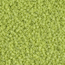 5 grams Size 15 Miyuki Delica Opaque Chartreuse DBS733