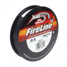 6lb strength, size D or 0.006 inch dia Fireline 300 yards Smoke