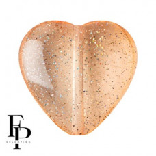 16mm Czech Glass FP Selection Heart Trans Constellation Rose 00030 26739