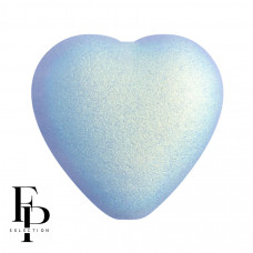 16mm Czech Glass FP Selection Heart Opaque Sky Blue Matte AB 33020 84100 28701 16mm Czech Glass FP Selection Heart Opaque Sky Blue Matte AB 33020 84100 28701